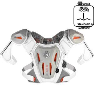 NEW Warrior Burn Lacrosse Lax Adult Men's Padded Protection Chest Shoulder Pads